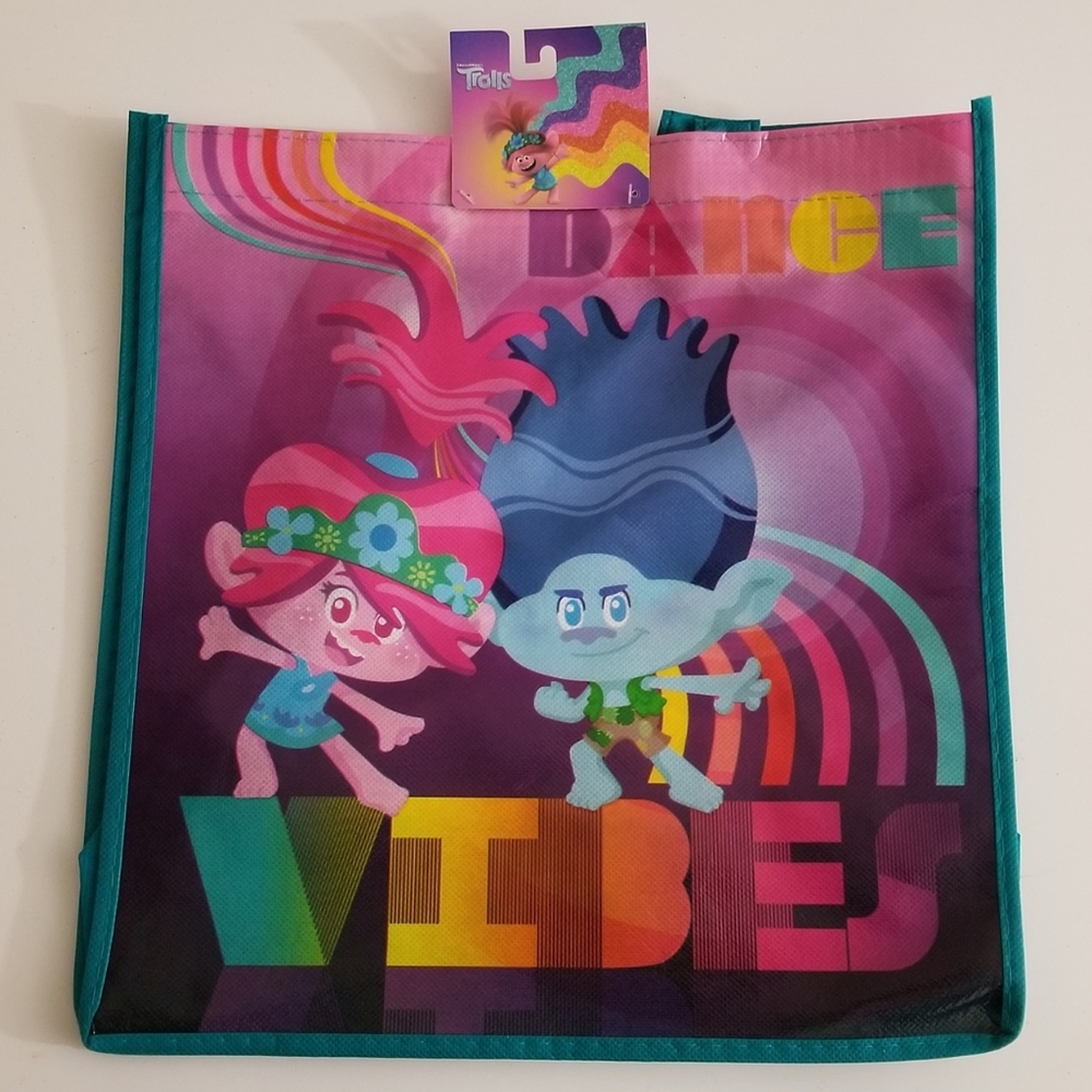Dreamworks Trolls -Dance Vibes Reusable Tote Bag